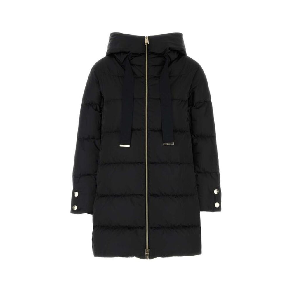 Herno Women Black Polyester Down Jacket